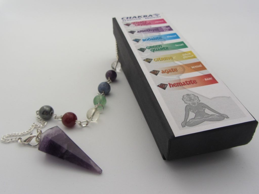 Amethyst chakra pendulum/ bracelet