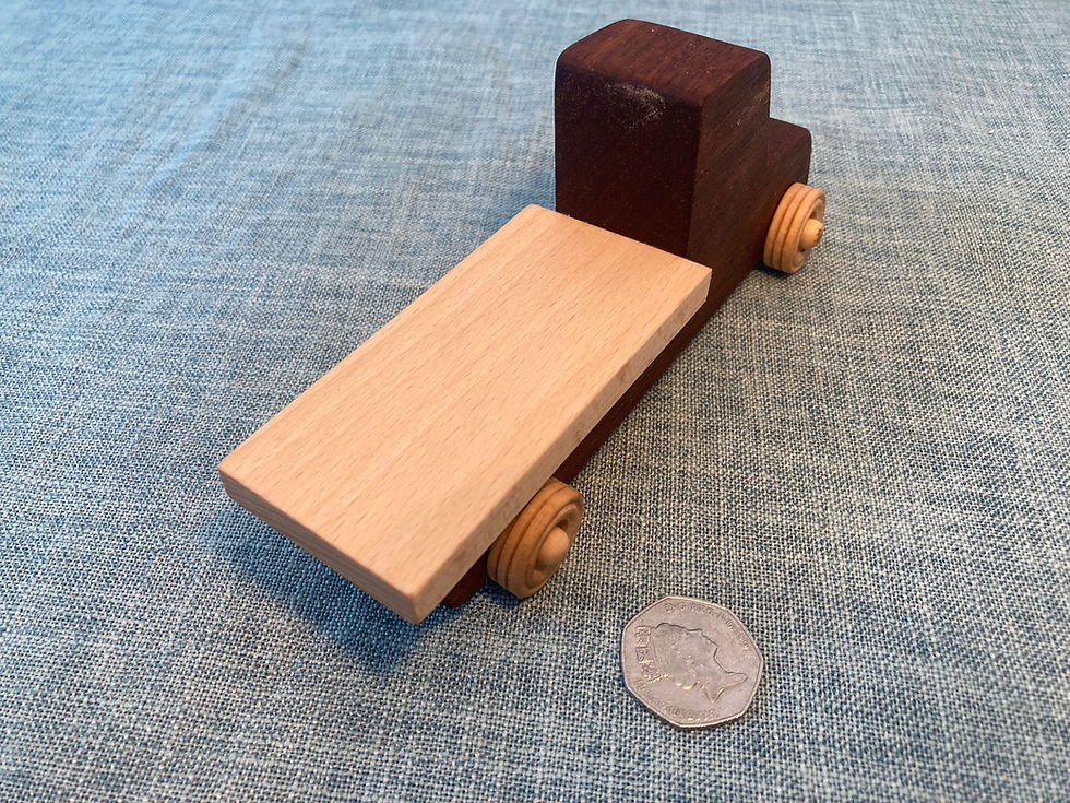 Thumbnail: Dizzy Misstacks, handmade wooden toy