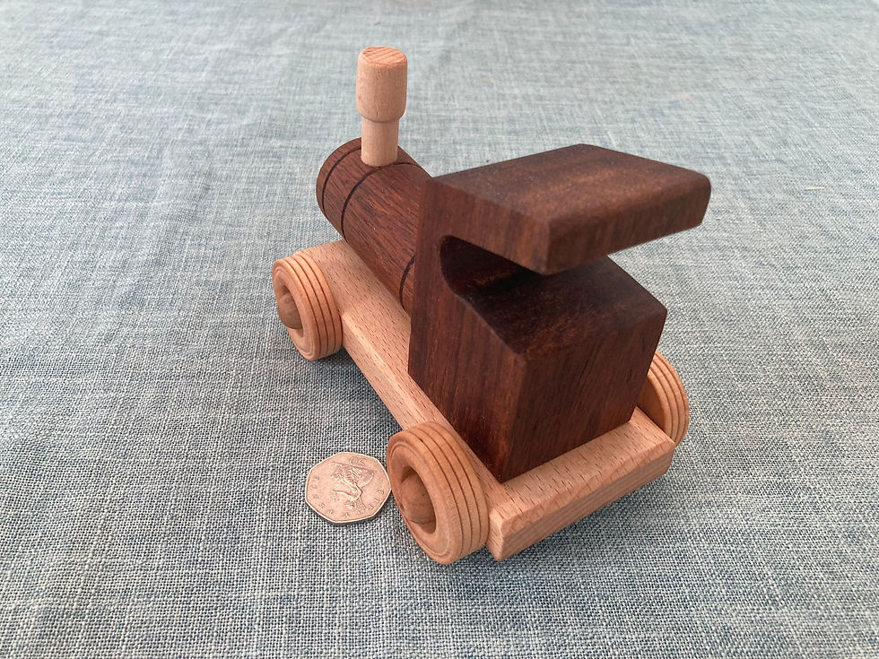 Thumbnail: Nick Pouch, handmade wooden toy