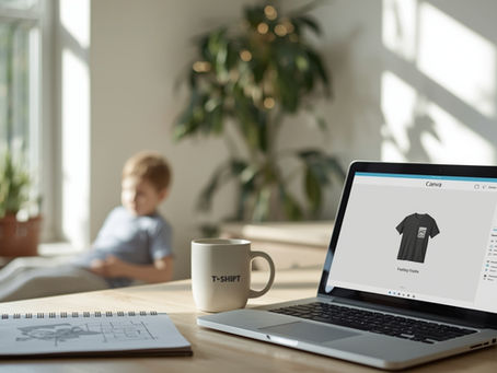 How Stay-at-Home Moms Can Start a Print on Demand Business with No Experience