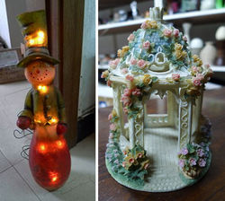 透過性樹脂クリスマス小物・樹脂製ドールハウス