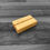 Thumbnail: Limited batch of small Central Grooved Yew stand for displaying glass