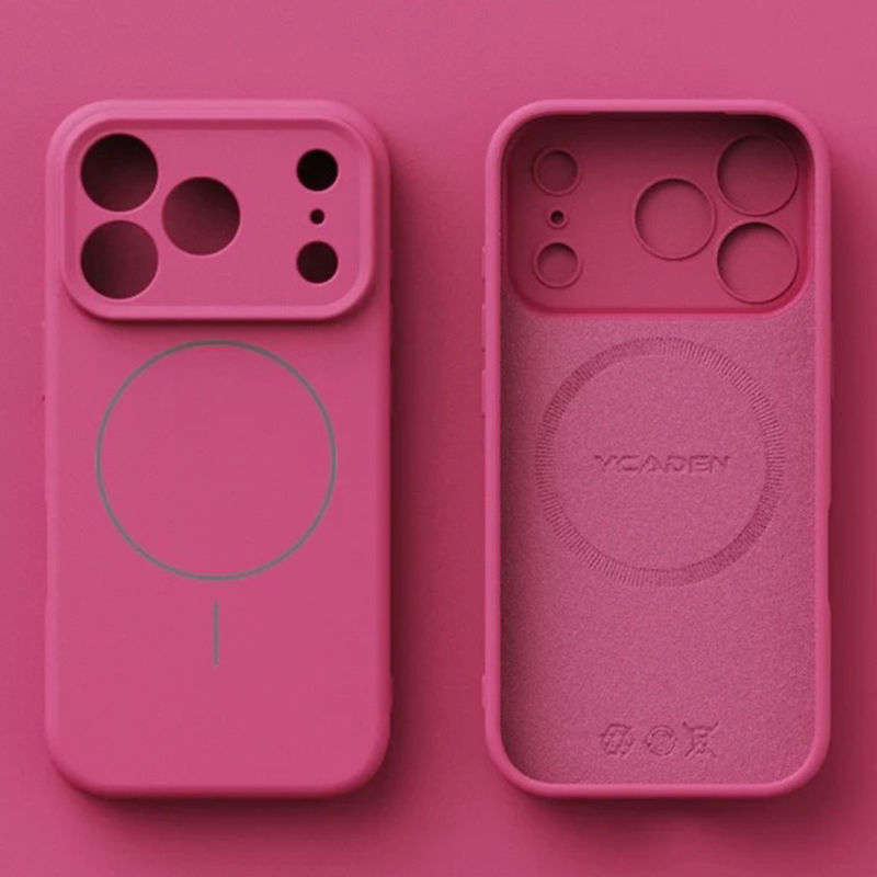 Thumbnail: Magnetic Original Liquid Silicone For Magsafe Phone Case For iPhone 17 16 15 14 