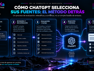 Cómo ChatGPT selecciona sus fuentes: el método detrás