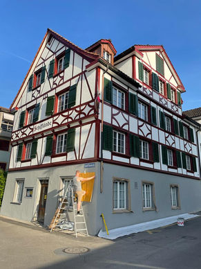 AGBAU, Umbau, Arbon, Aussenansicht Eingang Restaurant.jpg.jpeg
