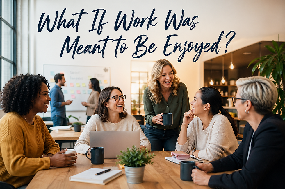 Mixing work and play can benefit your career