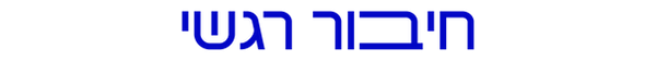 כותרת - חיבור ריגשי