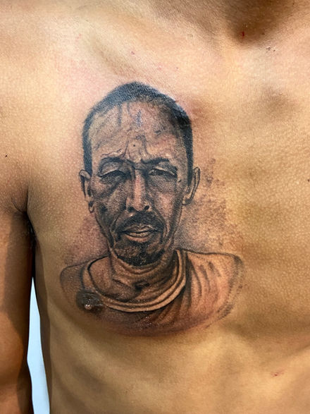 realistic tattoo realism tattoo black and gray tattoos tattoos for men tattoos for women girls boys bold tattoo portrait