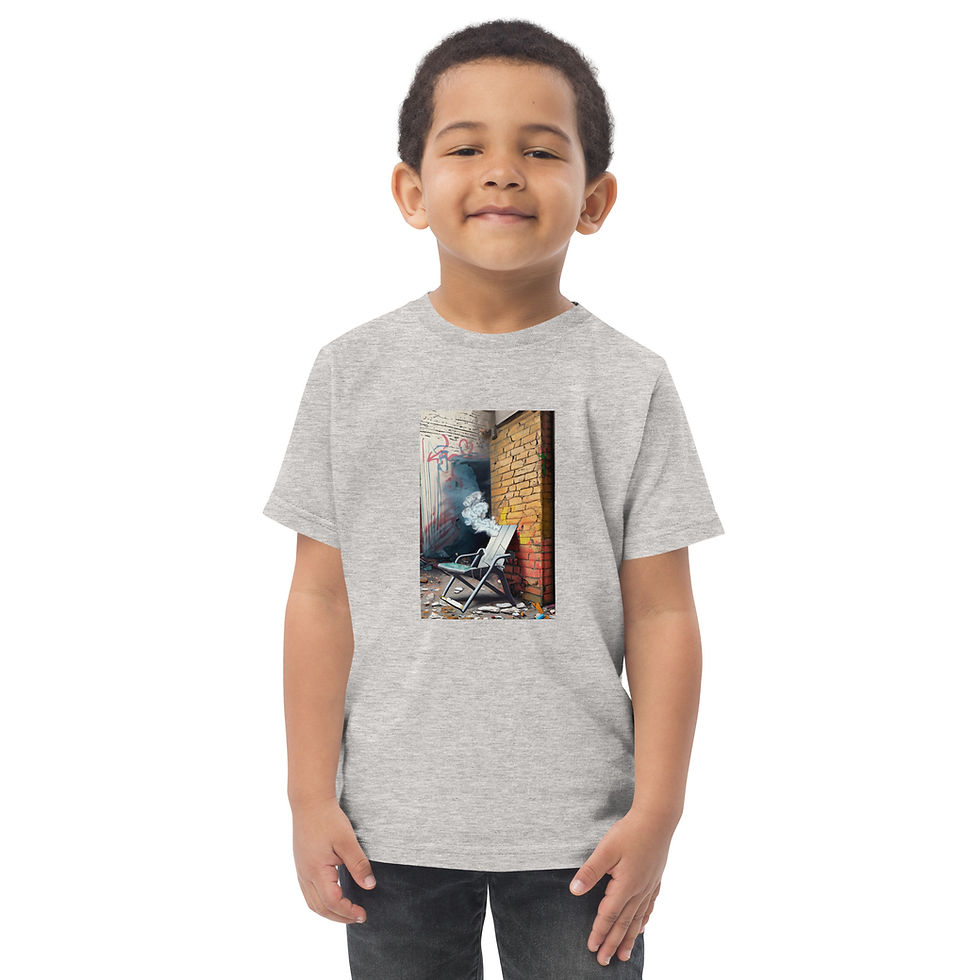 Thumbnail: T Shirt Toddler Alabama Riverboat Brawl Chair Print