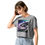 Thumbnail: Zaedons Womens Crop Top Go DJ Print