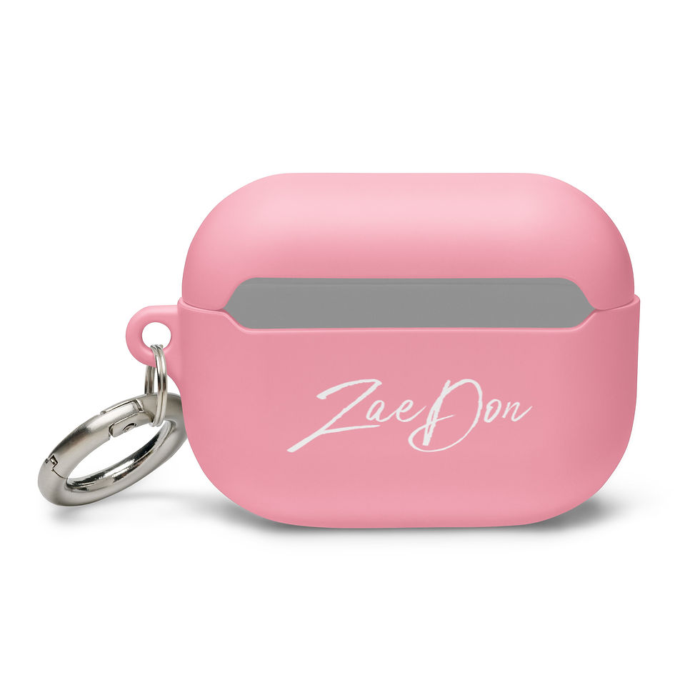 Thumbnail: AirPods Case Black White ZaeDon Logo