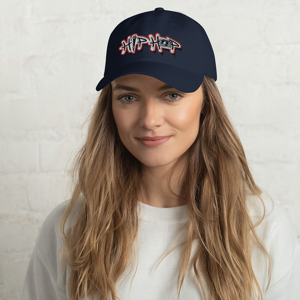Thumbnail: Dad Hat Classic Hip Hop Embroidered in cotton twill