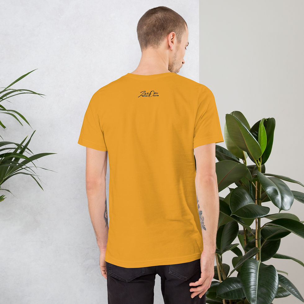 Thumbnail: Mens T Shirt Bright Tones Hustle 24/7 Print Zaedons Streetwear