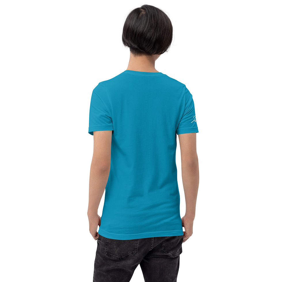 Thumbnail: Zaedons Mens T Shirt Bright Tones Negro Olympics Tonk Gold Print