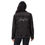 Thumbnail: Zaedons Womens Jean Jacket Black Sherpa White ZaeDon Embroidered