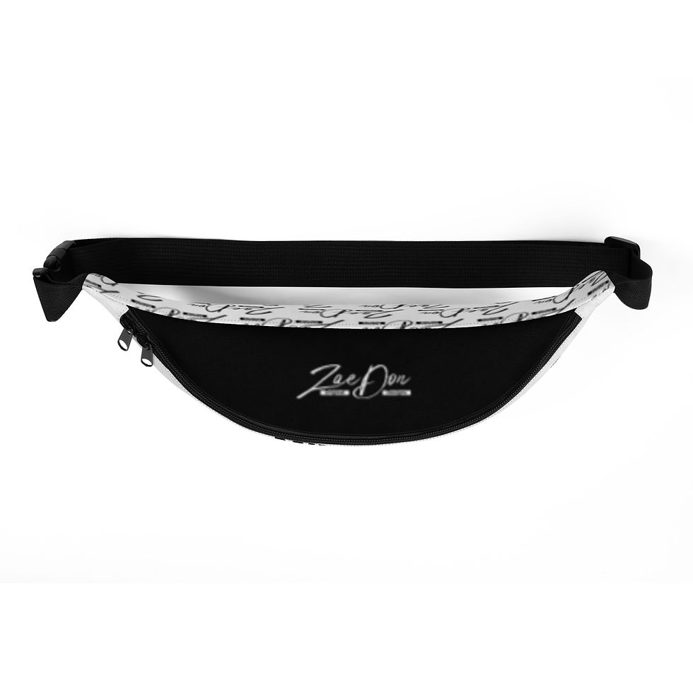 Thumbnail: Fanny Pack Mixtape Print streetwear waist bag retro design