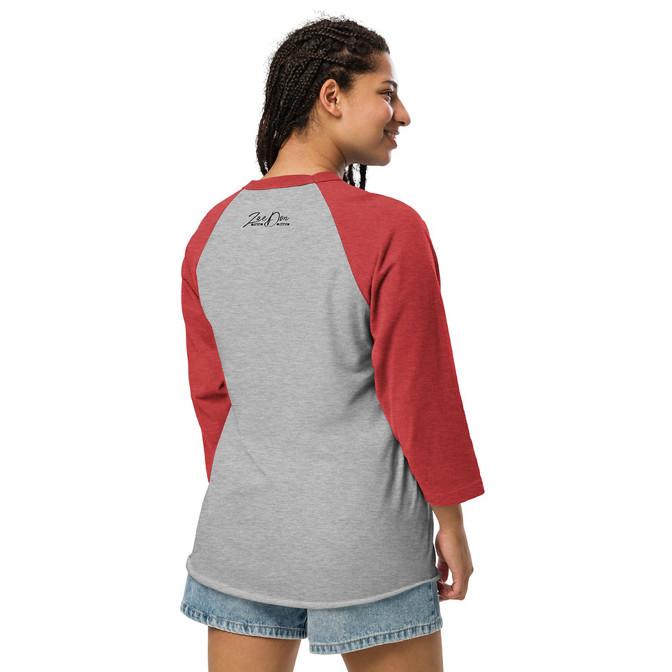 Thumbnail: Zaedons Womens 3 Quarter Sleeve T Shirt Party Iguana Print