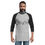 Thumbnail: Zaedons Mens 3 Quarter Sleeve T Shirt Black ZaeDon Print