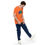 Thumbnail: Mens T Shirt Bright Tones Never Stop Print Zaedons Streetwear
