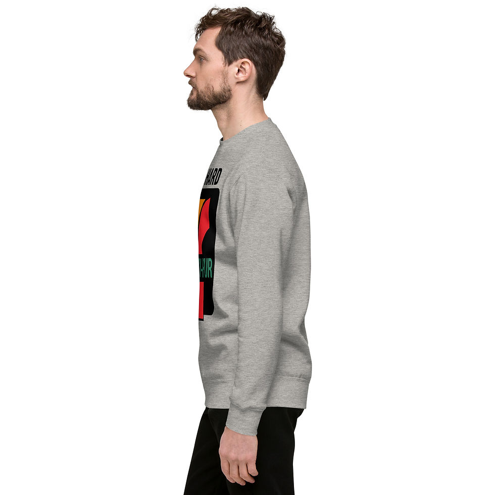 Thumbnail: Mens Sweatshirt Premium Hustle247 Print by Zaedons