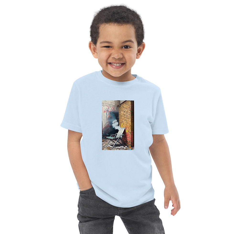Thumbnail: T Shirt Toddler Alabama Riverboat Brawl Chair Print