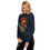 Thumbnail: Zaedons Womens Sweatshirt Premium Hustle Bear Print