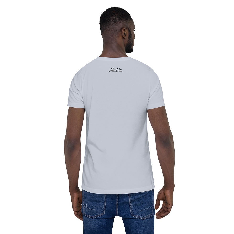 Thumbnail: Mens T Shirt Light Tones Hustle King Print Zaedons Streetwear