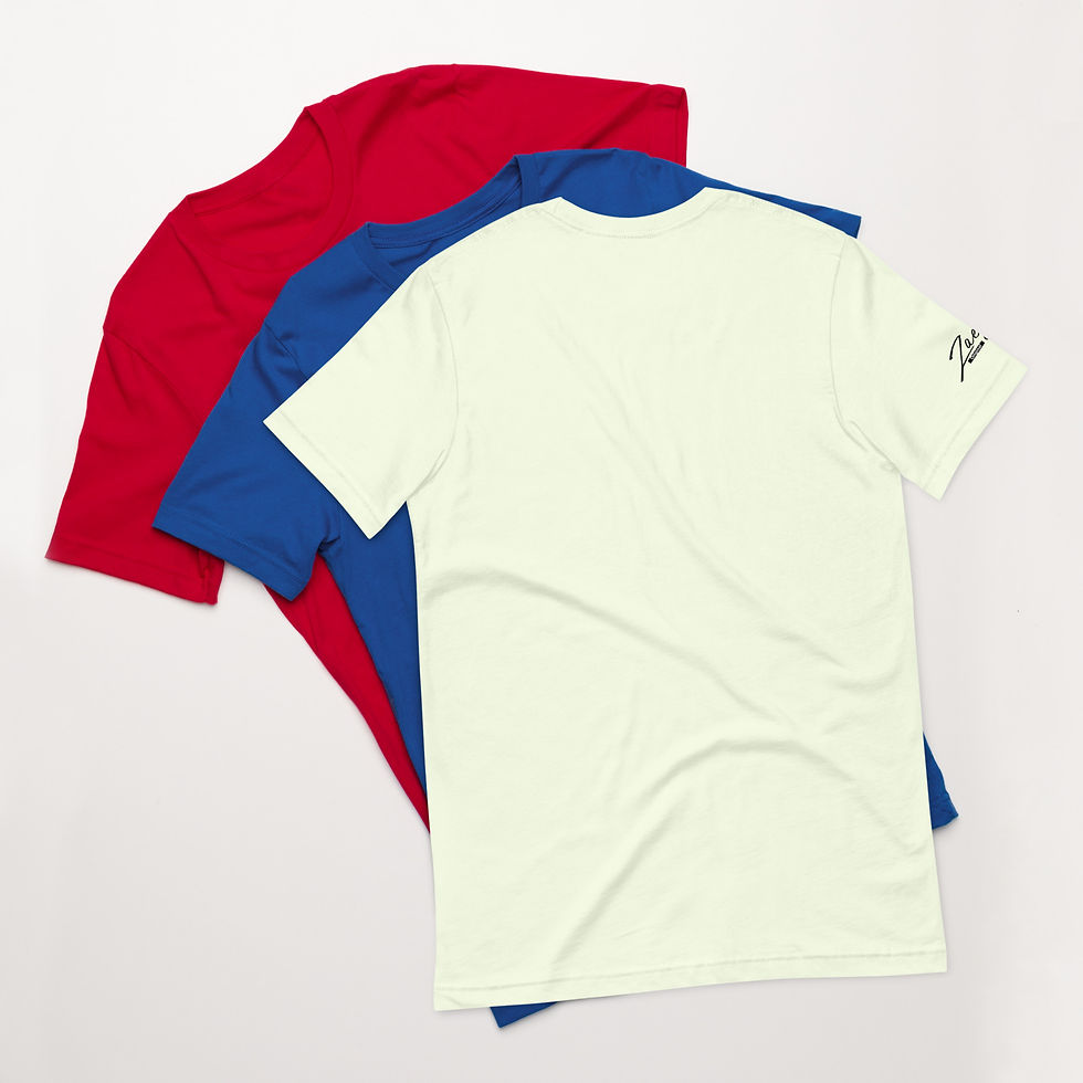 Thumbnail: Women’s Light Tones Mixtape Print T Shirt