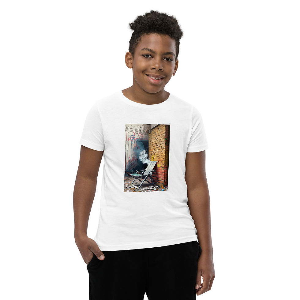 Thumbnail: Kids T‑Shirt Alabama Riverboat Brawl Chair Print graphic tee