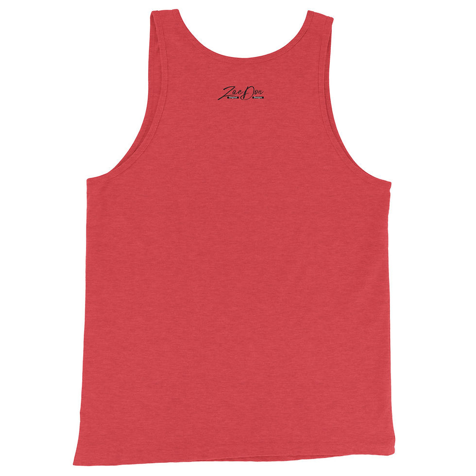 Thumbnail: Zaedons Mens Tank Top PA Tape Print