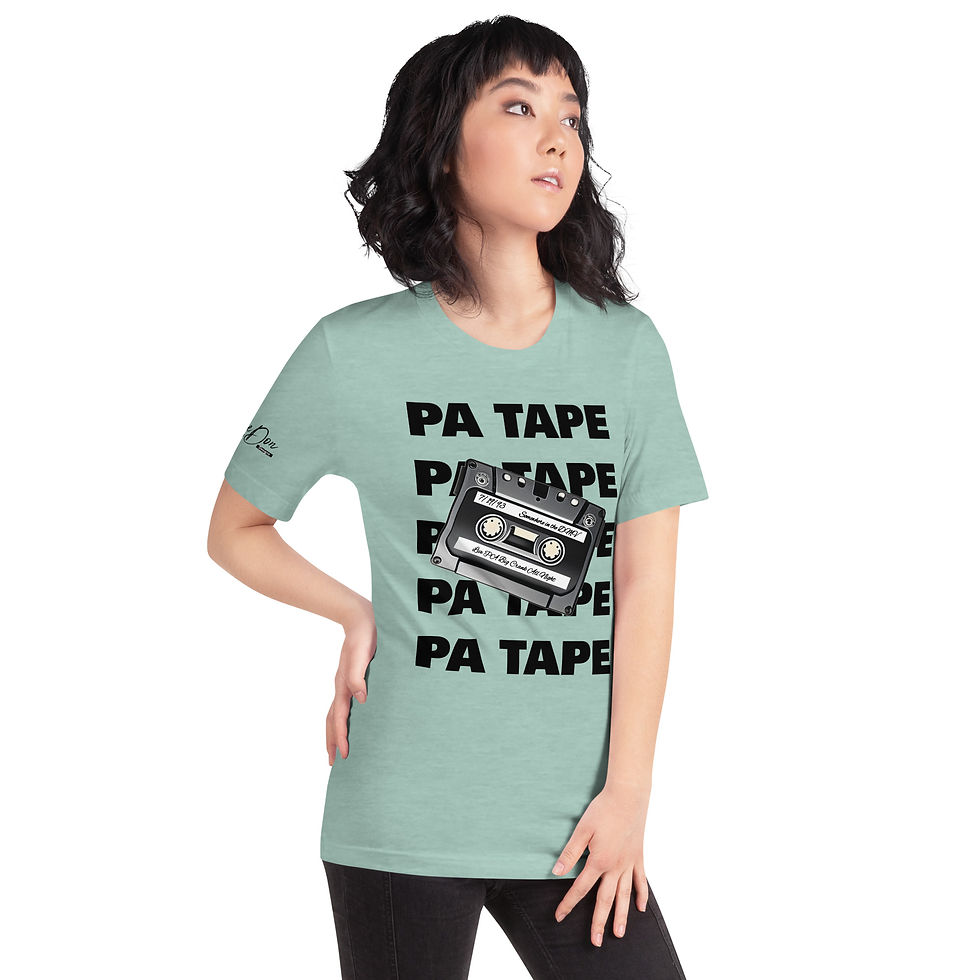 Thumbnail: Women’s Light Tones PA Tape Print T Shirt
