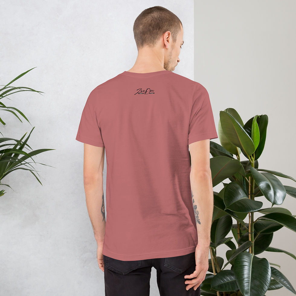 Thumbnail: Mens T Shirt Bright Tones Hustle 24/7 Print Zaedons Streetwear