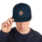 Snapback Hat Hustle King Embroidered Zaedons Urban Fashion