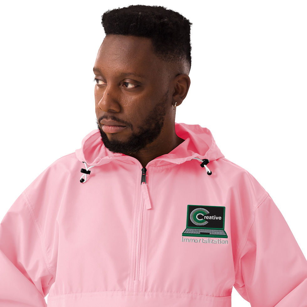 Thumbnail: Windbreaker Mens Champion Packable WHT Creative Immortalization