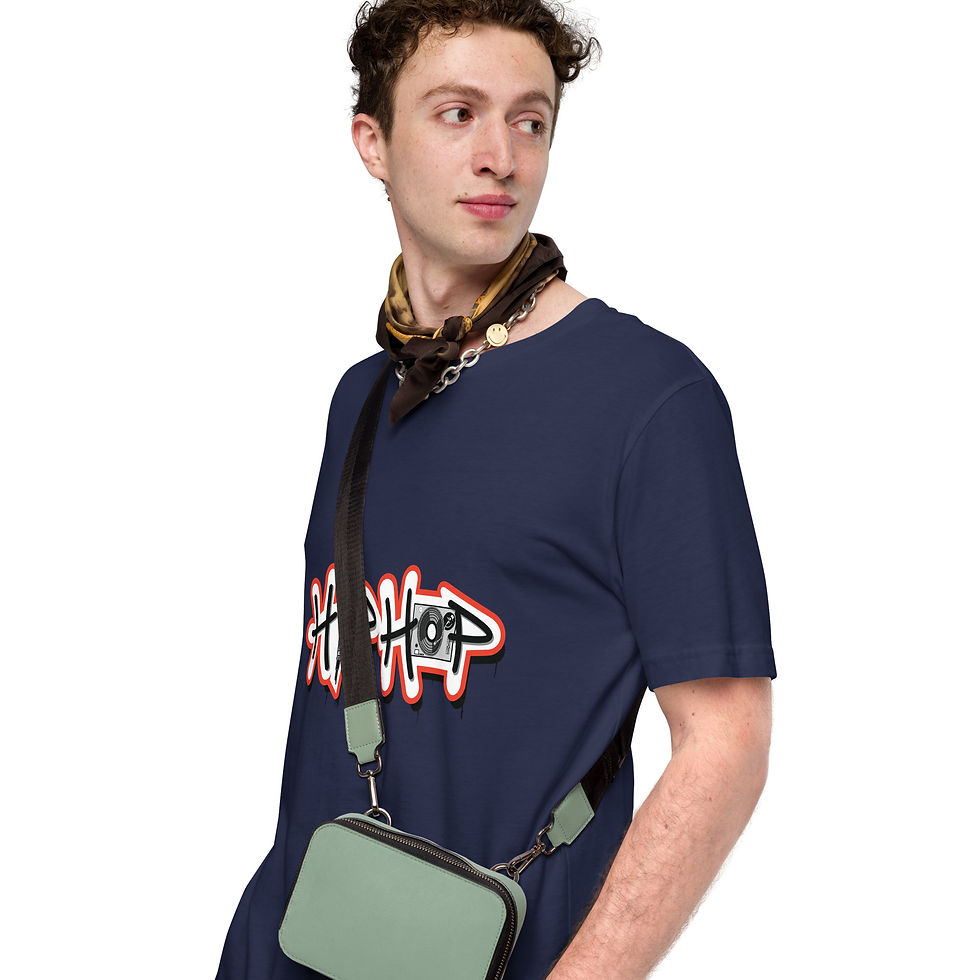 Thumbnail: Mens T Shirt Darks Hip Hop Print Zaedons Streetwear