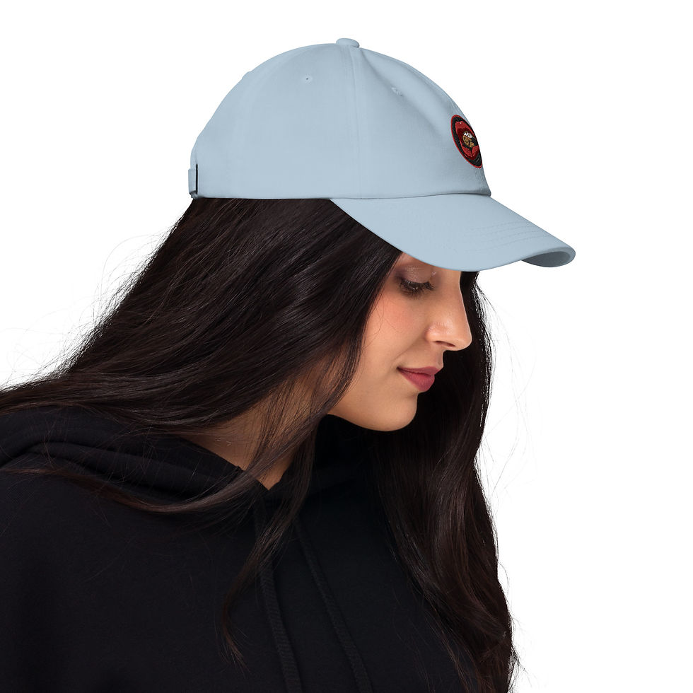 Thumbnail: Dad Hat Classic Hot Lips Embroidered in cotton twill