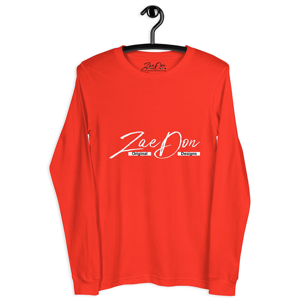 Thumbnail: Zaedons Womens Long Sleeve T Shirt Zaedon Original White