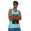 Thumbnail: Zaedons Mens Tank Top Hustle 24/7 Print