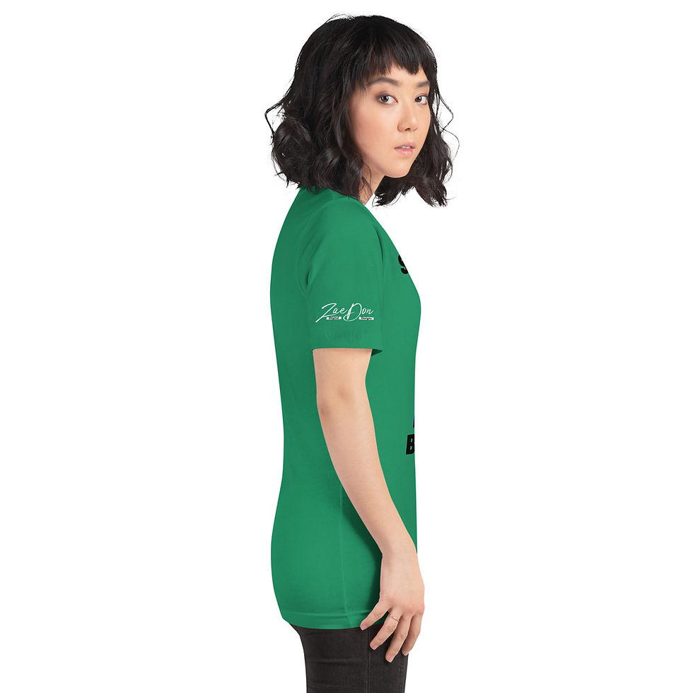 Thumbnail: Women’s Bright Tones Standing On Bidness Print T Shirt