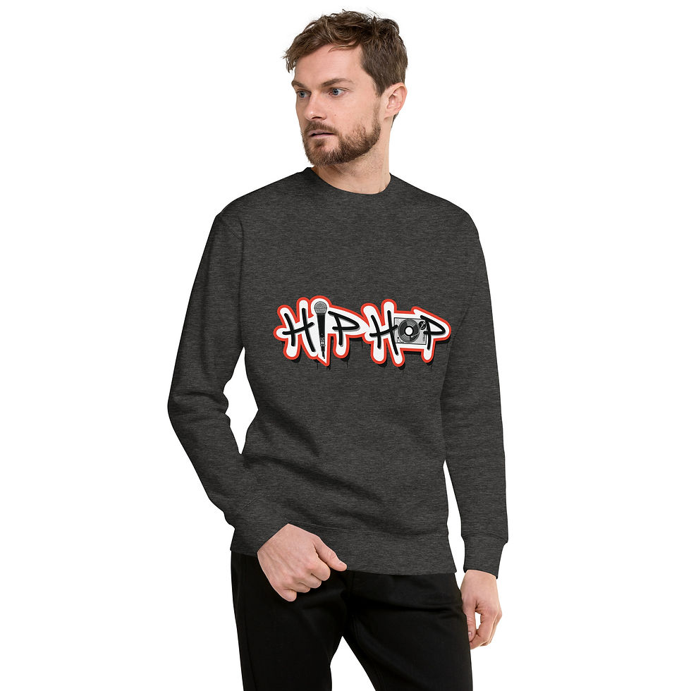 Thumbnail: Mens Sweatshirt Premium Hip Hop Print by Zaedons