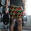 Thumbnail: Zaedons Mens Hustle Bear Repeat Shorts