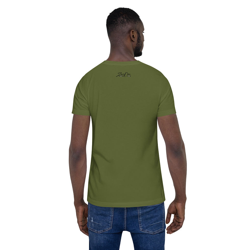 Thumbnail: Mens T Shirt Bright Tones Standing on Business Print Zaedons Streetwear