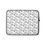 Thumbnail: Laptop Sleeve White Black ZaeDon Repeat Logo