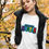Thumbnail: Zaedons Womens Long Sleeve T Shirt Never Stop Print