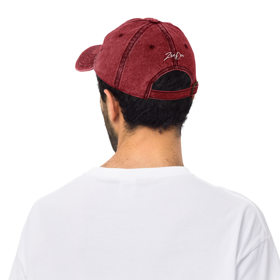 Thumbnail: Dad Hat Vintage Cotton Twill Hip Hop Embroidered in soft fabric