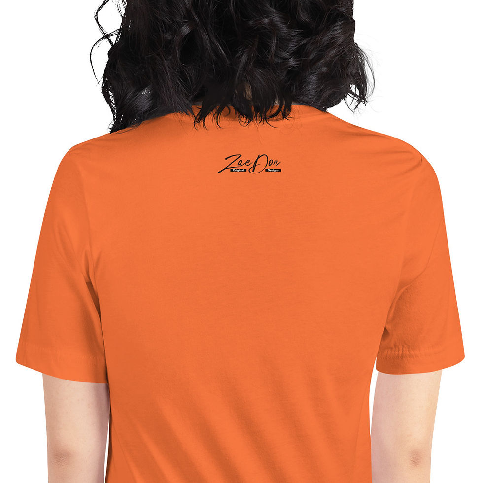 Thumbnail: Zaedons Women’s T Shirt Bright Tones Hustle 24/7 Print