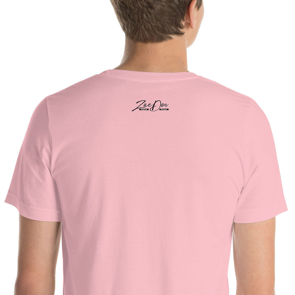 Thumbnail: Mens T Shirt Light Tones Hustle 24/7 Print Zaedons Streetwear