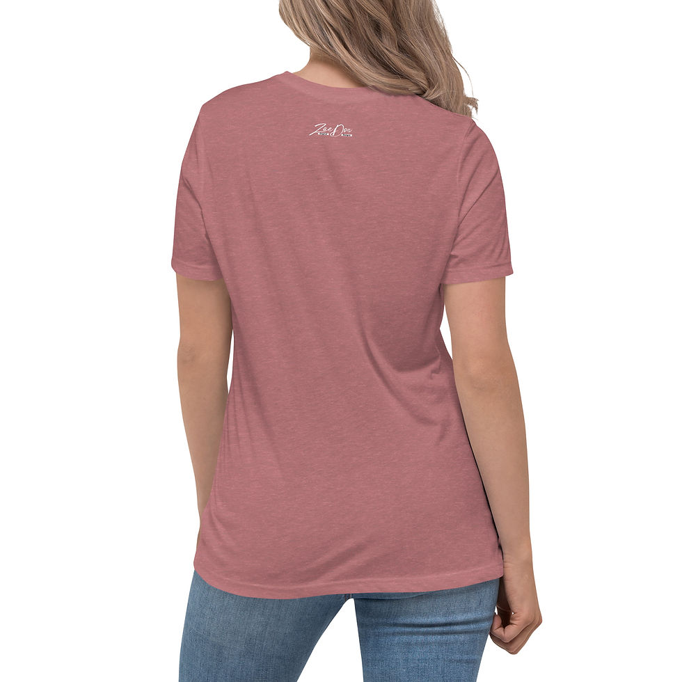 Thumbnail: T Shirts Womens Darks Relaxed Fiyah Foods Black Print
