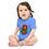 Thumbnail: Baby onesie Hustle Bear Print short sleeve bodysuit