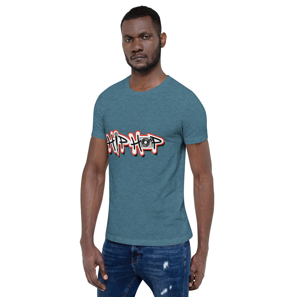 Thumbnail: Mens T Shirt Mid Tones Hip Hop Print Zaedons Streetwear